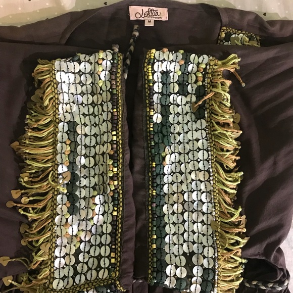 LOTTA STENSSON NYC Beyonce Beaded Gypsy Kimono - Picture 5 of 7